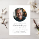 Search for front and back invitations Black and white
