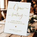 Search for open seating wedding signs Elegant