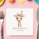 Search for giraffe napkins Minimalist