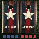 Search for texas cornhole sets Red white and blue