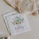 Search for tea party napkins For her