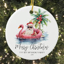 Search for hawaii ornaments Santa claus