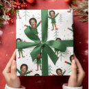 Search for elf wrapping paper Funny