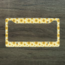 Search for floral license plate frames Sunflowers