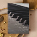 Search for classical music concert invitations Elegant