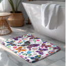 Search for butterfly bath mats Colorful