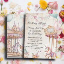 Search for circus 2nd birthday invitations Colorful
