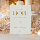 Search for hope christmas cards Gold