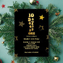 Search for new years baby invitations Black
