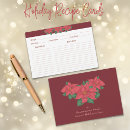 Search for holiday recipe cards Floral