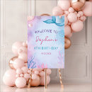 Search for mermaid welcome sign posters Watercolor