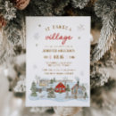 Search for december baby shower invitations Winter wonderland