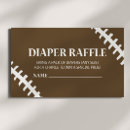 Search for football ticket invitations Diaper raffle ticket