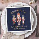 Search for funny christmas napkins Nutcracker