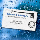 Search for car wash business cards Power washer