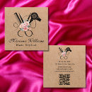 Search for brown business cards Hairdresser