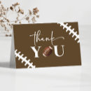 Search for football thank you cards Baby shower