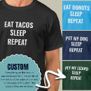 Search for eat sleep repeat tshirts Hobby