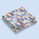 Search for koi fish fabric Watercolor