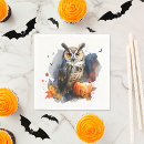 Search for halloween napkins Watercolor