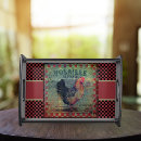 Search for rooster serving trays Antique