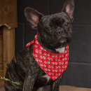 Search for pet bandanas Red