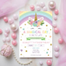 Search for kids invitations Unicorn
