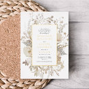 Search for white flowers wedding invitations Rustic