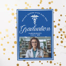 Search for medical school graduation invitations Caduceus
