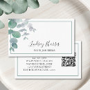 Search for eucalyptus business cards Greenery