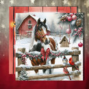 Search for horse christmas cards Snow