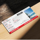 Search for fake ticket Boarding pass