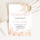 Search for tea for two invitations Pink