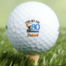 Search for 80th birthday golf balls For him
