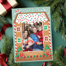 Search for house shaped cards Gingerbread
