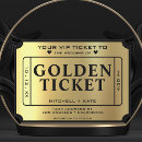 Search for golden ticket invitations Movie ticket stub