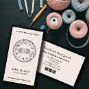 Search for knitting business cards Logo