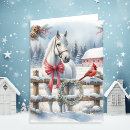 Search for horse christmas cards Rustic barn