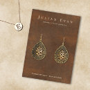 Search for earthy business cards Boho