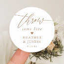 Search for confetti wedding stickers Toss me