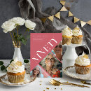 Search for 3 photo birthday invitations Elegant