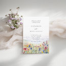 Search for mountain wildflowers invitations Bride