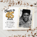 Search for 45th birthday invitations Modern