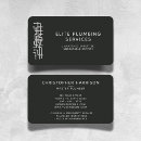 Search for plumber business cards Commercial