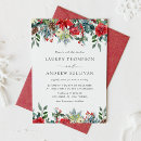 Search for poinsettia invitations Botanical