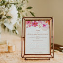 Search for boho wedding menus Botanical