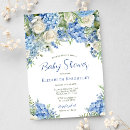 Search for hydrangea baby shower invitations Calligraphy