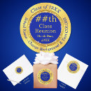 Search for class reunion stickers Blue