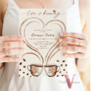Search for coffee lover invitations Brown