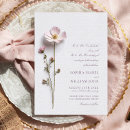 Search for pressed flower invitations Bohemian